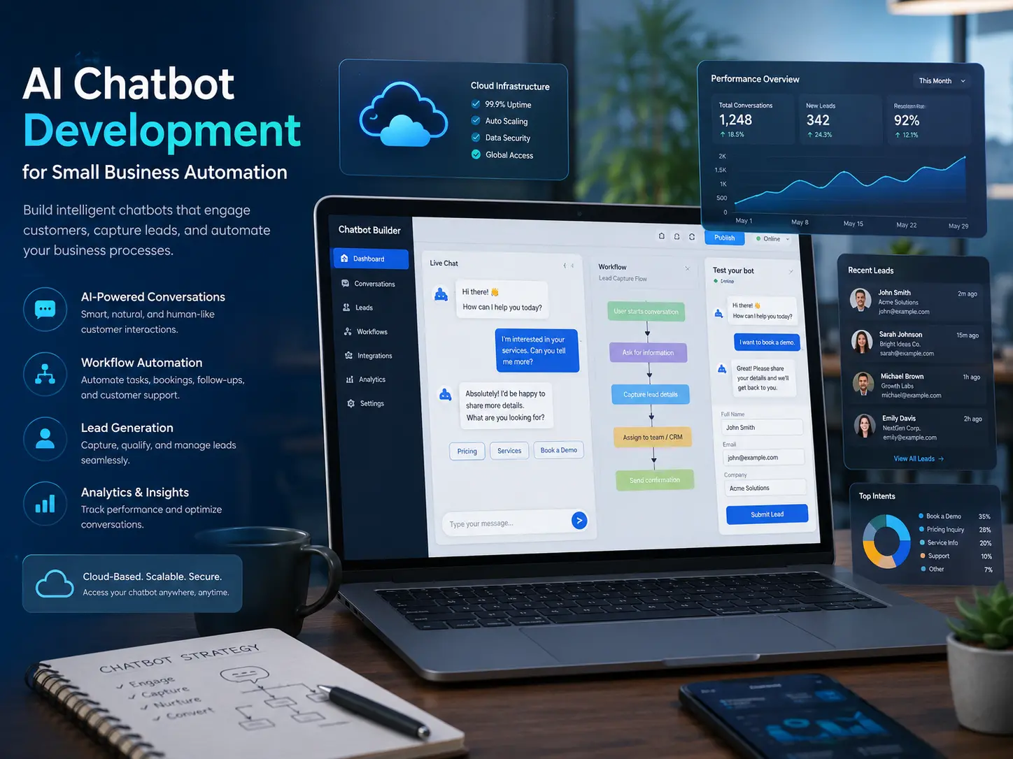 How AI Chatbots Help Small Businesses Capture More Leads